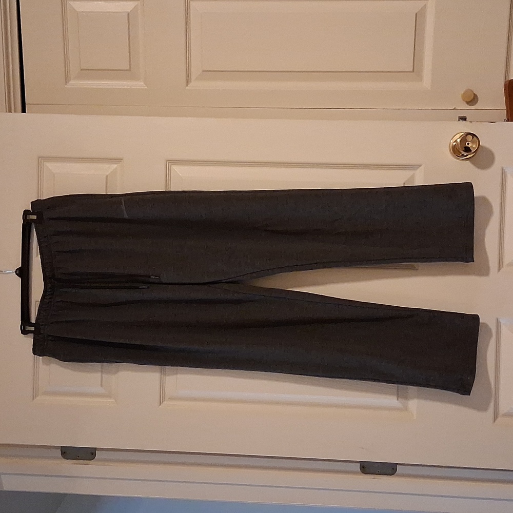 Eddie Bauer Sweatpants Men's Medium Charcoal Gray Pull On Straight Leg Pants